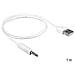 83182 USB-A 3,5 mm Bianco cavo di interfaccia e adattatore - Foto miniatura 1